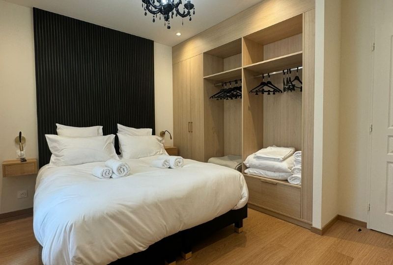 Chambre (2) de la Centaurée à la Villa Belle Fleur dans le Queyras