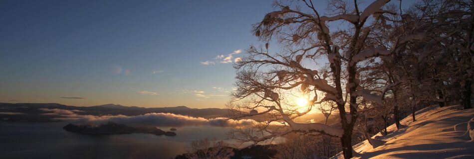 Paysage enneigé du Queyras